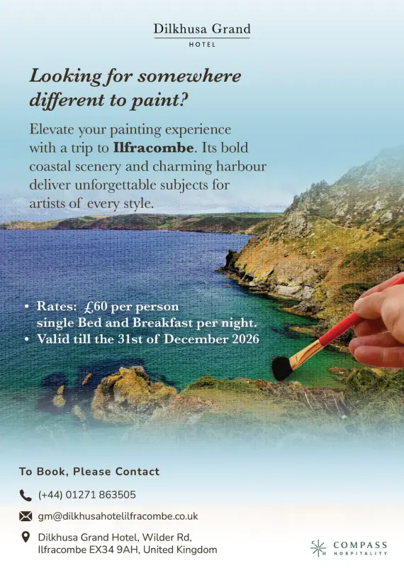 the artistic charm of Ilfracombe
