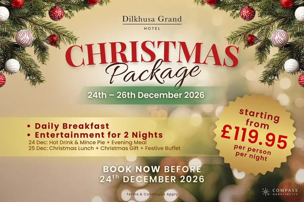 Dilkhusa Grand Hotel Christmas Package